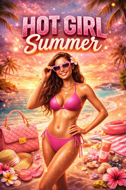 Hot Girl Summer Glow Up - 8 Hour Subliminal