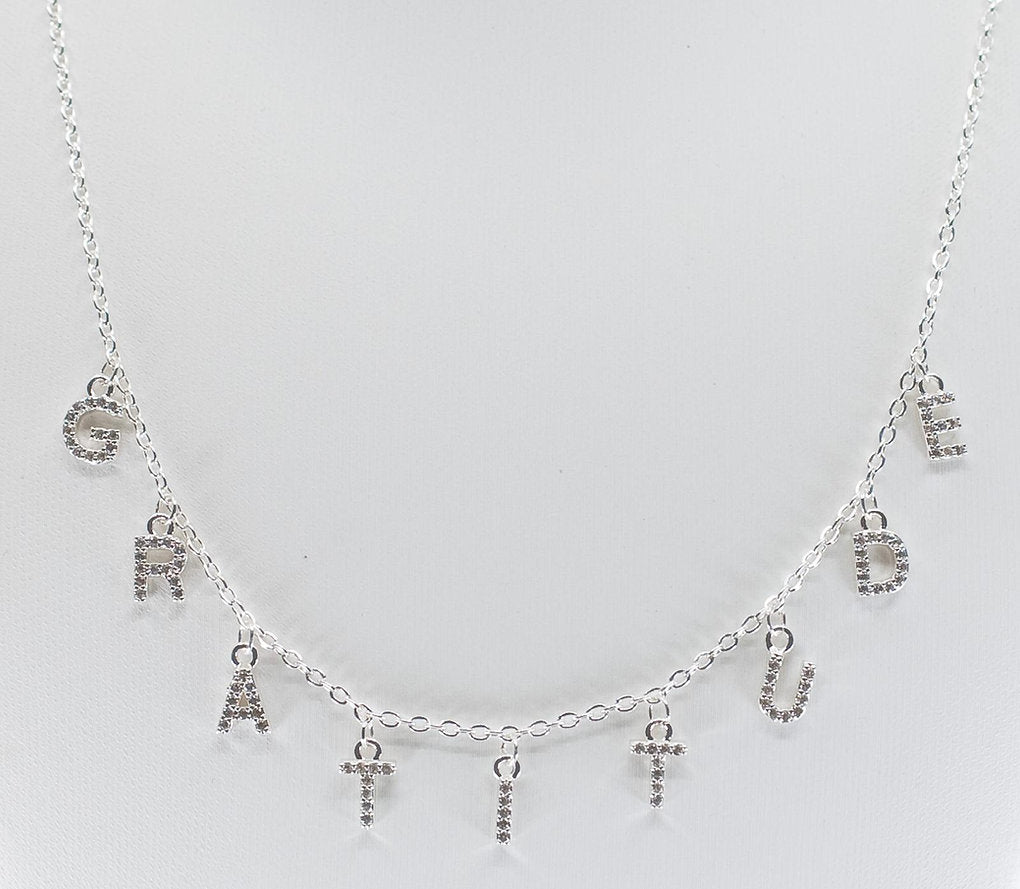 Sparkle 'Gratitude' Necklace